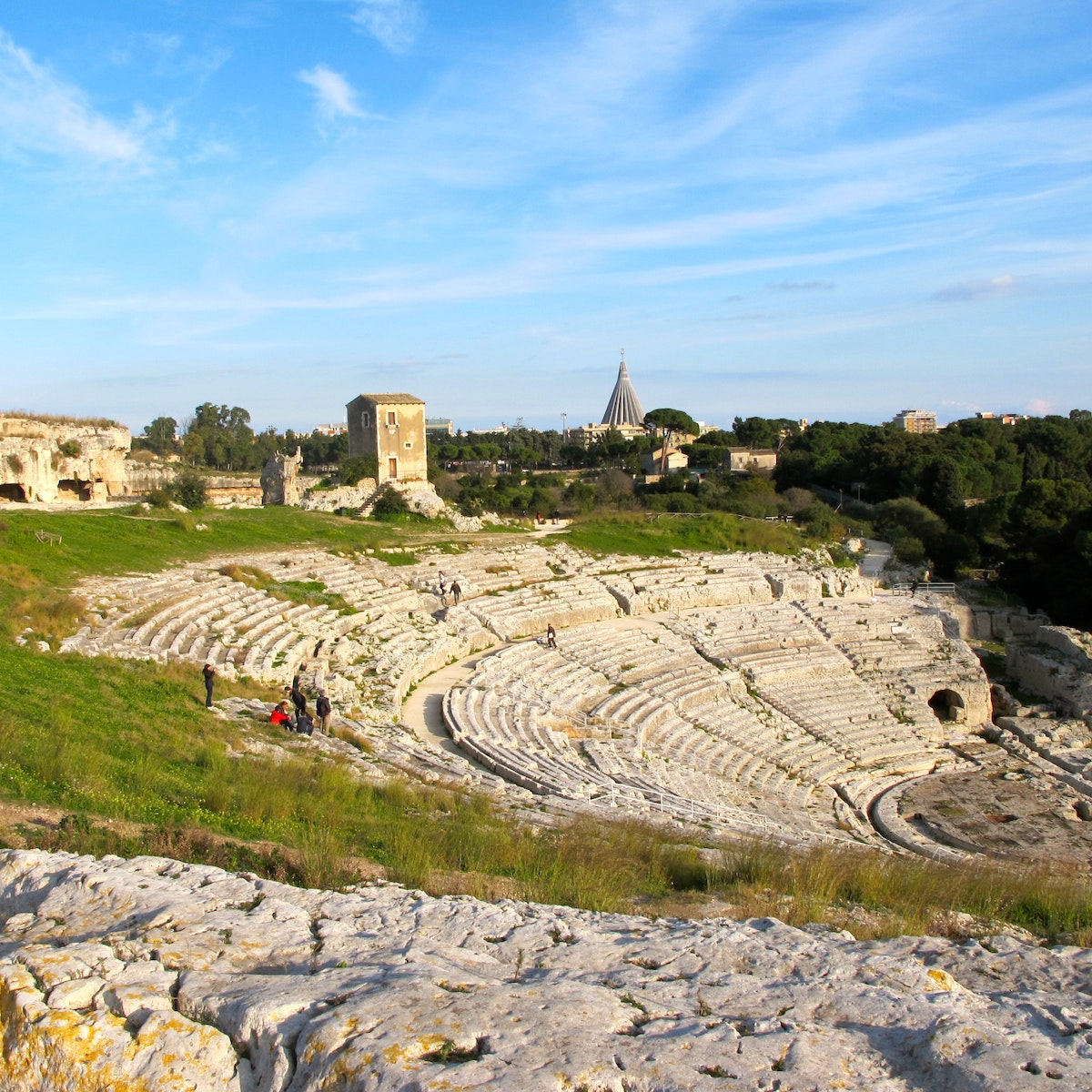 Italy, Sicily, Siracusa, Greek theater