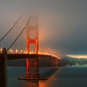 500px Photo ID: 119821001 - Foggy Golden Gate Bridge in San Francisco