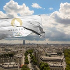 PARIS, FRANCE, March 2023: Top view of flag of french olympics games 2024 with grunge texture. no flagpole. Plane design, layout. official logo of SOG 2024 in Paris; Shutterstock ID 2282803459; full: -; gl: -; netsuite: -; your: -
2282803459